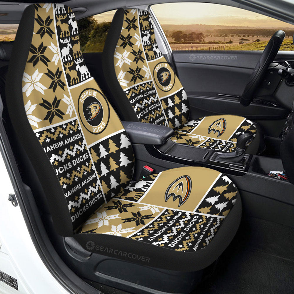 Anaheim Ducks Car Seat Covers Custom Ugly Style Car Accessories