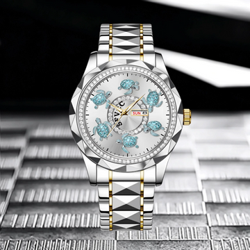 Animal Series Diamond Pattern Custom Watch - Personalized Name - Birthday Gift