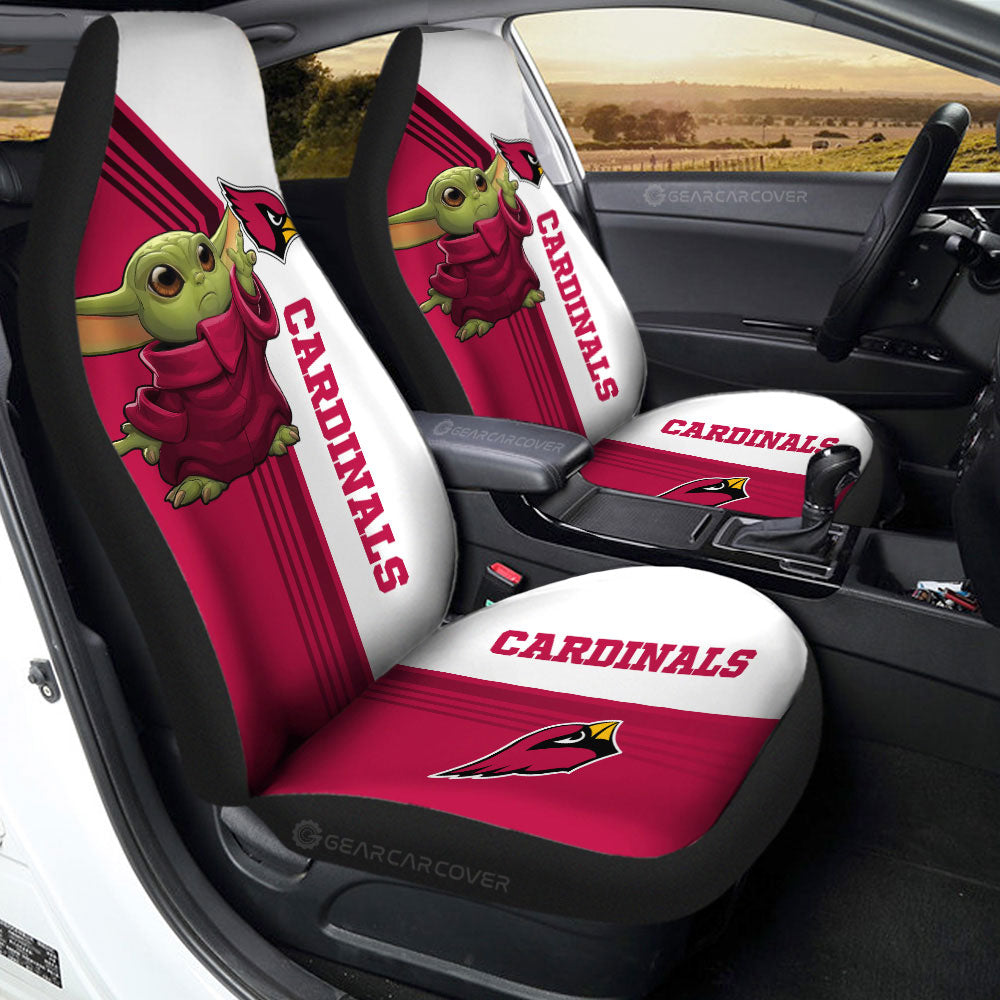 Arizona Cardinals Car Seat Covers Baby Yoda Car Accessories