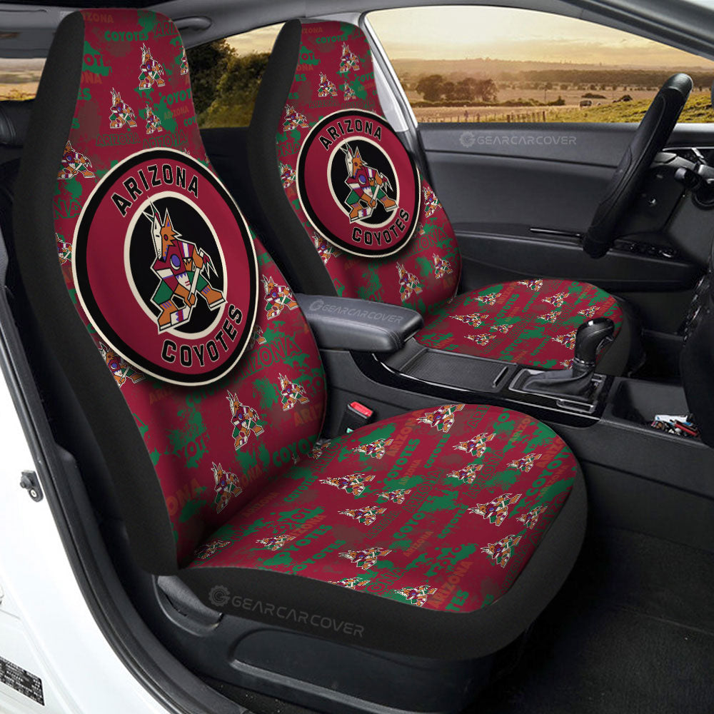 Arizona Coyotes Car Seat Covers Custom Car Accessories