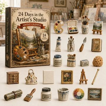 Artist Studio Advent Calendar 2026 - 24-Day Countdown, Acrylic Charms Every Day Bring New Suprises