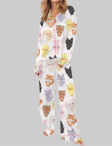 Ateez Tour Pajama Set For Women