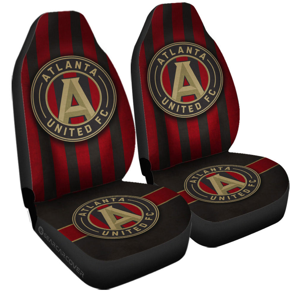Atlanta United FC Car Seat Covers Custom Car Accessories For Fans