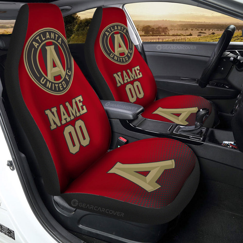 Atlanta United FC Car Seat Covers Sporty Team Collection