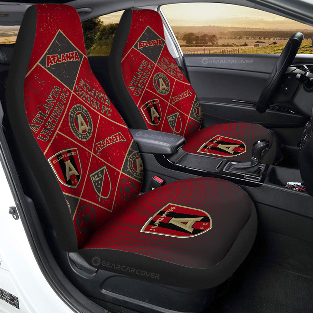 Atlanta United FC Car Seat Covers Sporty Team Collection