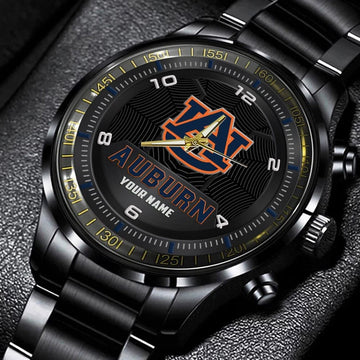 Auburn Tig ers Stainless Steel Watch