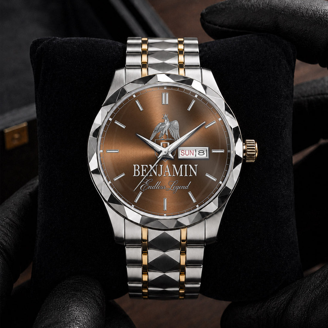 BENJAMIN K3579-106 Luxury Alloy-Men Watch, Personalized Premium Gift for Anniversary