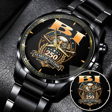BI Y250-01 Personalized Watch, 250 Years Of Freedom 1776-2026