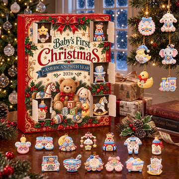 Baby S First Christmas Advent Calendar 2026 24 Day Spirits Countdown Acrylic Charms Blind Box Gift For Family