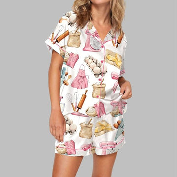 Baking Coquette Pajama Set For Women
