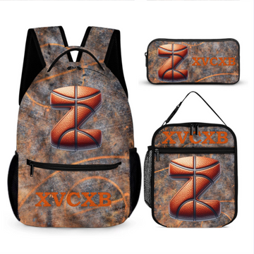 Basketball Competition - Personalized Basketball Fan Schoolbag