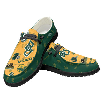 Baylor Bears Loafers - Inspired By Hey Dude Shoes Style