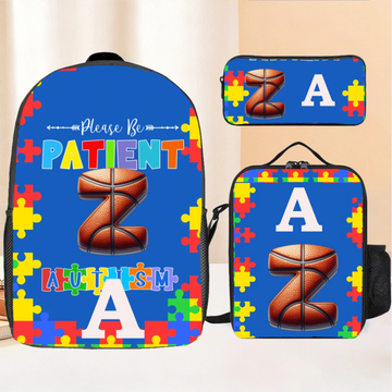 Be Kind To Me - Personalized Autism Awareness Backpack