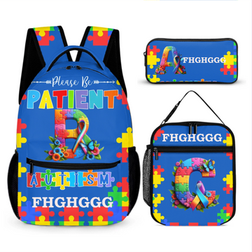 Be Kind To Me - Personalized Autism Awareness Backpack