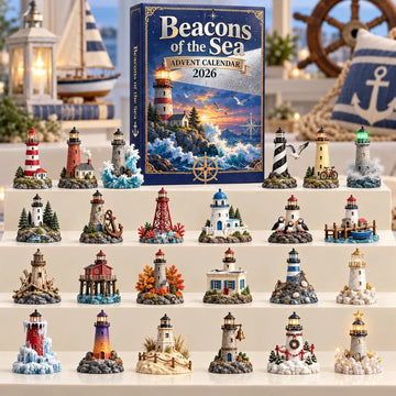 Beacons Of The Sea Advent Calendar 2026 - 24-Day Countdown, Acrylic Charms