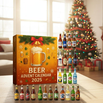 Beer Advent Calendar 2026 24 Mini Craft Beer Inspired Ornaments Craft Beer Blind Box Ornament Advent Calendar Gift Gift For Him