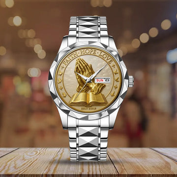 Bible Alloy Luxury Quartz Watch – TMTHU 300