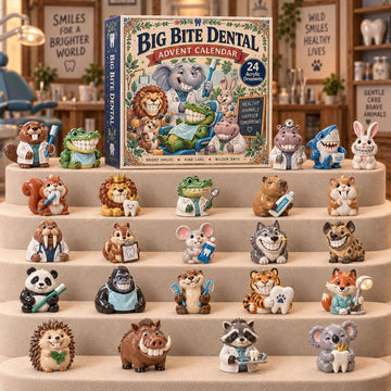 Big Bite Dental Advent Calendar 2026 - 24-Day Countdown, Acrylic Charms