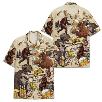 Bigfoot Beer Aloha Hawaiian Shirts For Men and Women HO2364