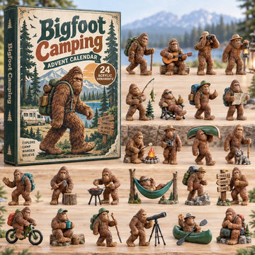 Bigfoot Wilderness Advent Calendar 2026 - 24-Day Countdown, Acrylic Charms