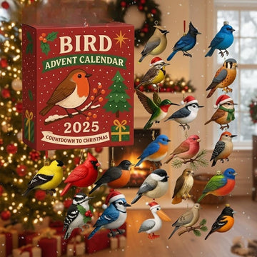 Bird Advent Calendar 2026 24 Bird Figurines For Nature Lovers And Collectors Christmas Countdown Gift For Birdwatchers And Wildlife Fans
