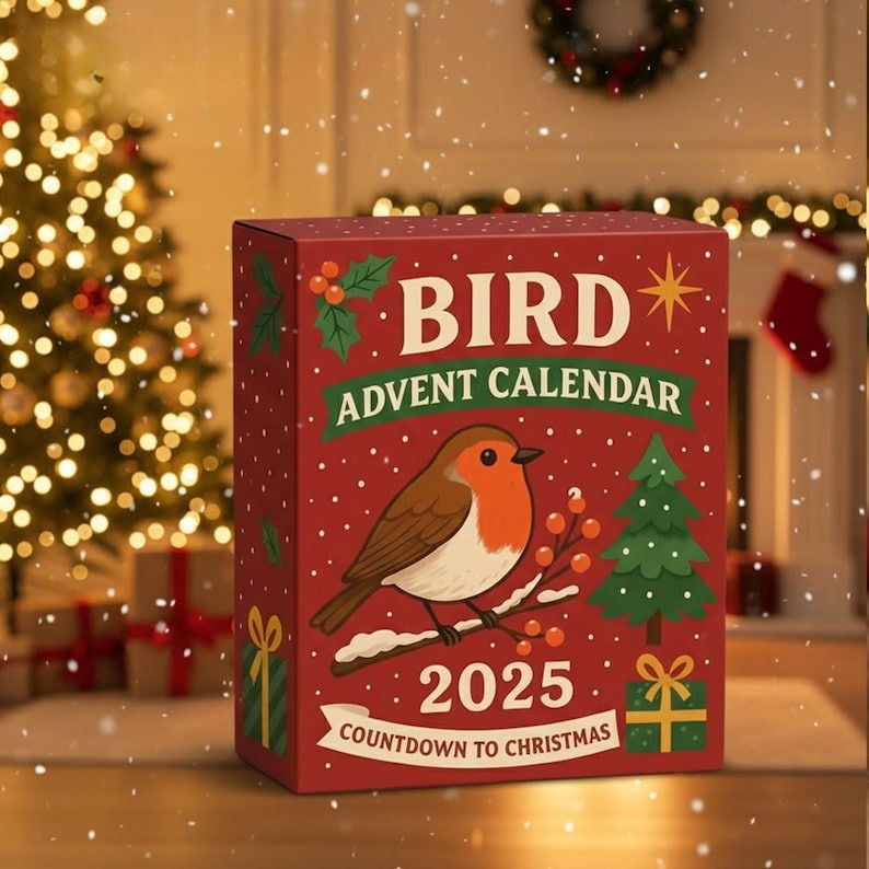 Bird Advent Calendar 2026 24 Bird Figurines For Nature Lovers And Collectors Christmas Countdown Gift For Birdwatchers And Wildlife Fans