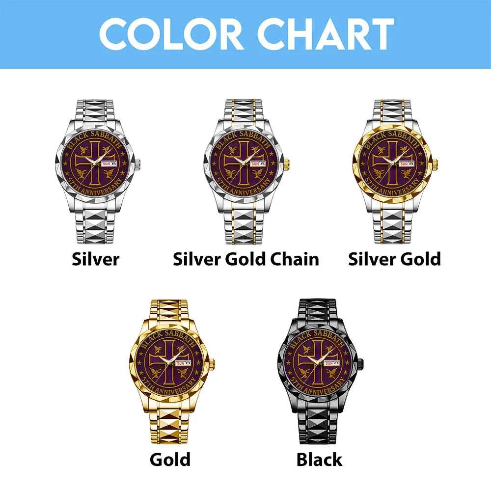Black Sabbath 57th Anniversary Alloy Luxury Quartz Watch – TANTN15451