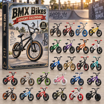 Bmx Bikes Advent Calendar 2026 - 24-Day Countdown, Acrylic Charms