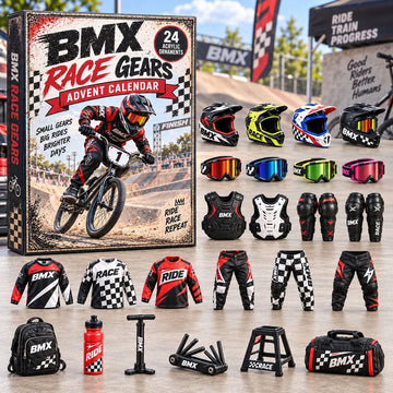 Bmx Race Gears Advent Calendar 2026 - 24-Day Countdown, Acrylic Charms