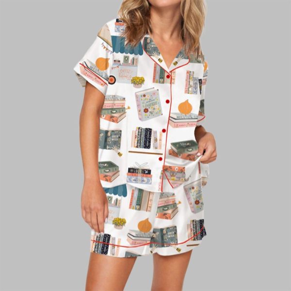 Book Lovers Pajama Set For Women