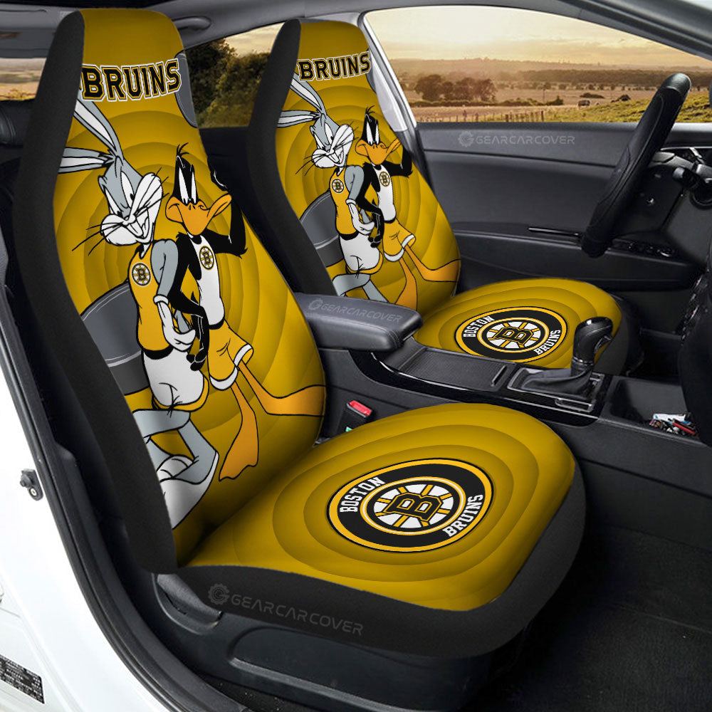 Boston Bruins Car Seat Covers Custom Car Accessories