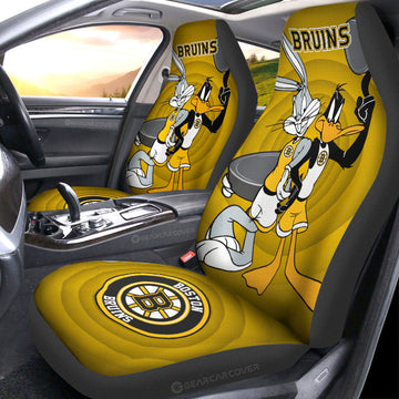 Boston Bruins Car Seat Covers Custom Car Accessories