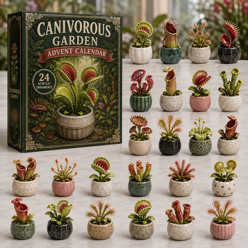 Botanical Garden Advent Calendar 2026 - 24-Day Countdown, Acrylic Charms Every Day Bring New Suprises