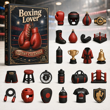 Boxing Lover Advent Calendar 2026 - 24-Day Countdown, Acrylic Charms Every Day Bring New Suprises