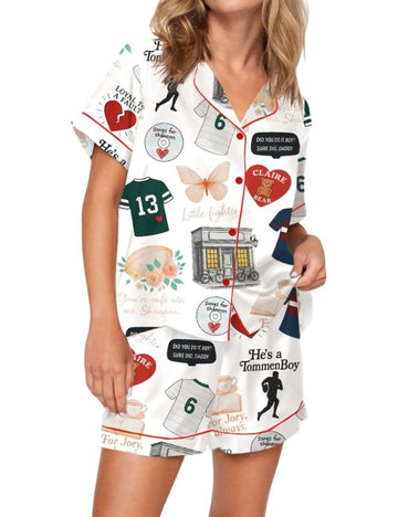 Boys Of Tommen Pajama Set For Women