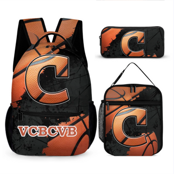 Boys Personalized Soccer Backpack - Custom Initials Custom Name School Bag - A Great Gift For Your Child For The School Season!