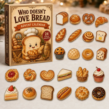 Bread Basket Advent Calendar 2026 - 24-Day Countdown, Acrylic Charms Every Day Bring New Suprises