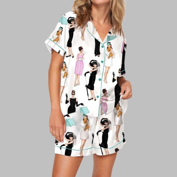 Breakfast At Tiffany’s Pajama Set For Women