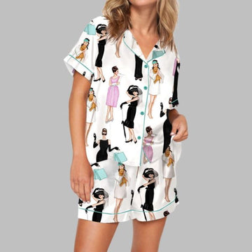 Breakfast At Tiffany’s Pajama Set For Women