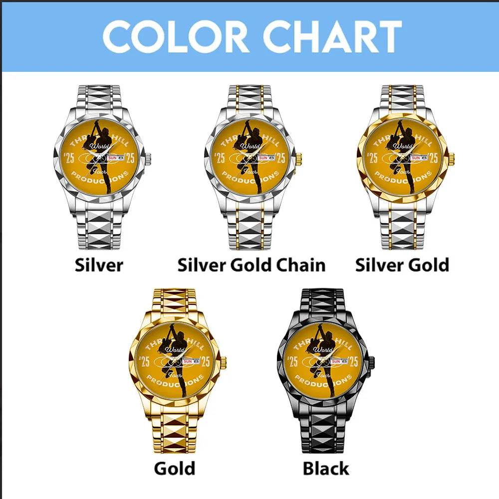 Bruce Springsteen x The E Street Band Tour 2025 Alloy Luxury Quartz Watch – TANTN15484