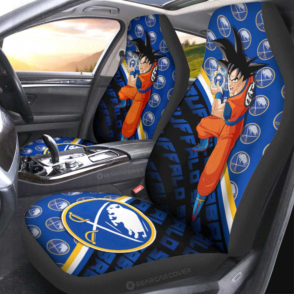 Buffalo Sabres Car Seat Covers Goku Car Decorations For Fans