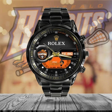 Buffalo Bandits Black Stainless Steel Watch