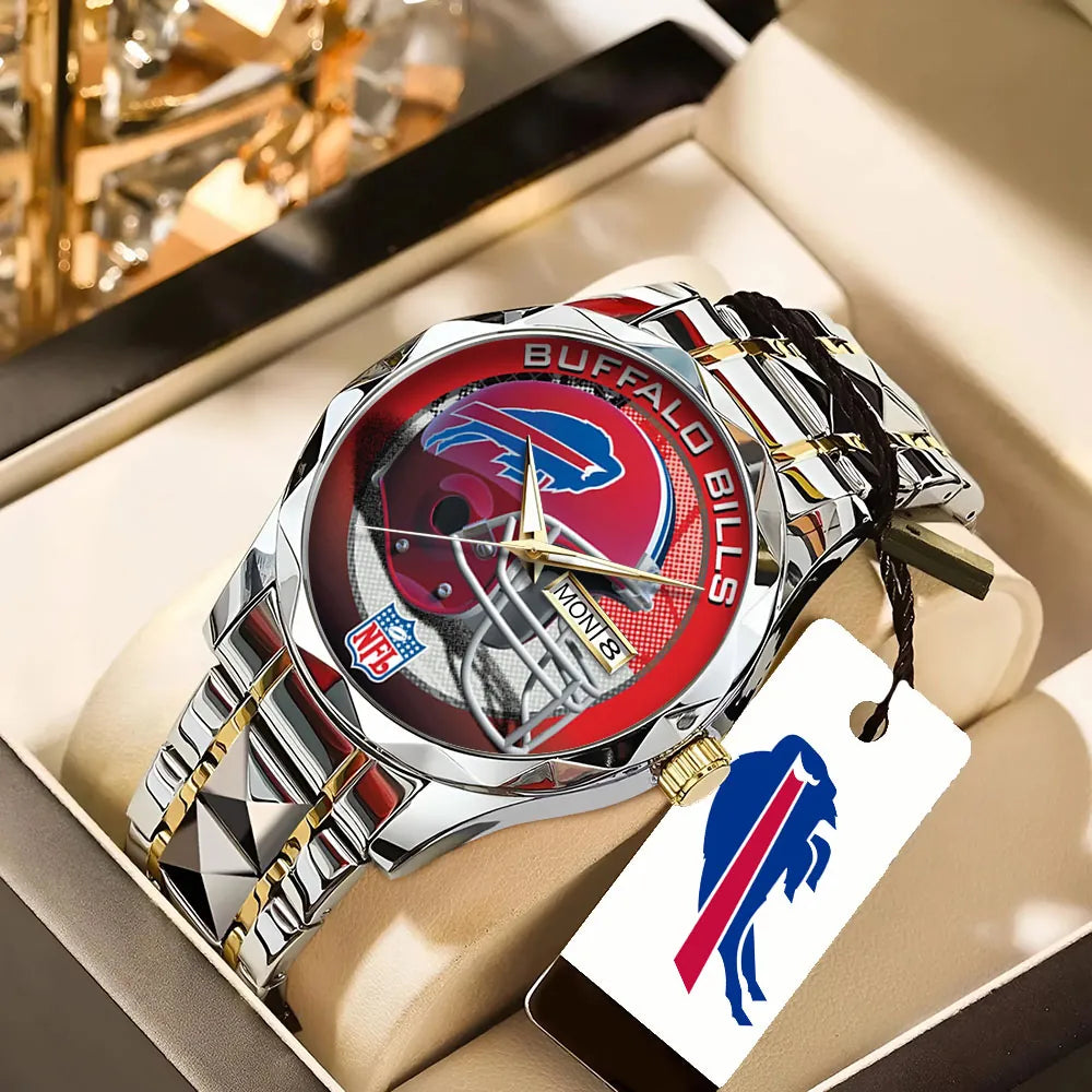Buffalo Bills Alloy Luxury Quartz Watch – TANTN16316