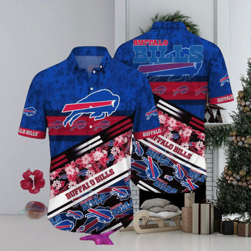 Buffalo Bills Hawaiian Shirt Short Sleeve Style Gift For Fans NFL