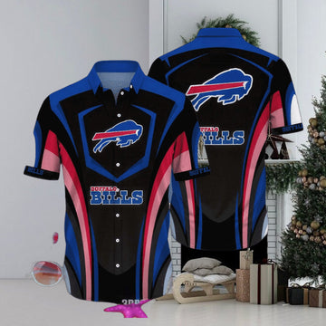 Buffalo Bills Hawaiian Shirt Tropical Flower Pattern All Over Print NFL