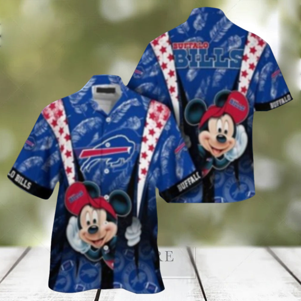 Buffalo Bills nfl mickey mouse Hawaiian Shirt custom for fan