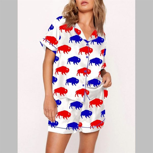 Buffalo Football Pajama Set