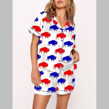 Buffalo Football Pajama Set