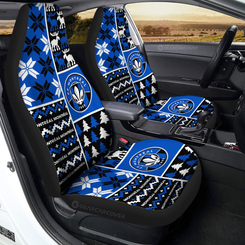 CF Montréal Car Seat Covers Custom Ugly Style Car Accessories