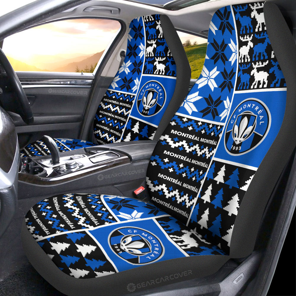 CF Montréal Car Seat Covers Custom Ugly Style Car Accessories
